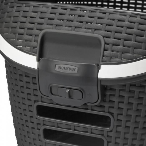 Curver Panier De Transport - Gris Anthracite - Pour Chat