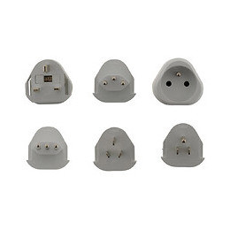 Adaptateur De Voyage Pour + De 100 Pays Avec Une Pochette De Voyage Offerte