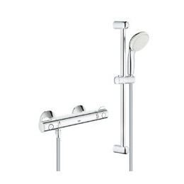 Mitigeur Thermostatique 1/2 Grohtherm 800 Avec Ensemble De Douche 2 Jets