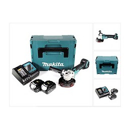 Mini-meuleuse Makita Dga504rtj (2 X 5,0 Ah Dc18rc Makpac 3)