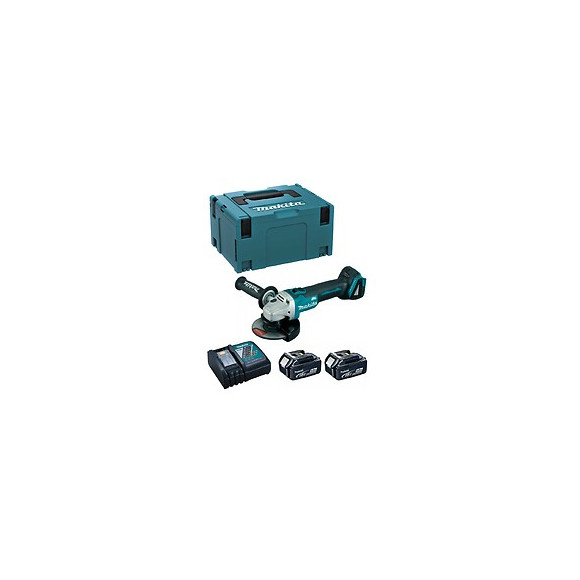 Mini-meuleuse Makita Dga504rtj (2 X 5,0 Ah Dc18rc Makpac 3)