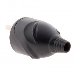 Fiche Mâle 16a 2p+t Noir - Zenitech