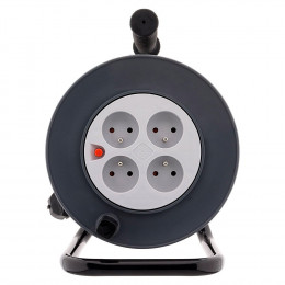 Enrouleur 4 Prises 16a - Câble 3g1,5 Mm² - 20m - Zenitech