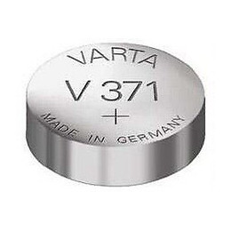 Pile Bouton Oxyde D'argent Varta V 371