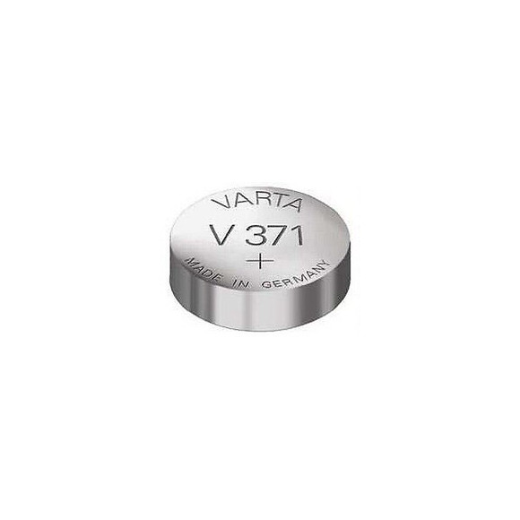 Pile Bouton Oxyde D'argent Varta V 371
