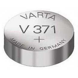 Pile Bouton Oxyde D'argent Varta V 371