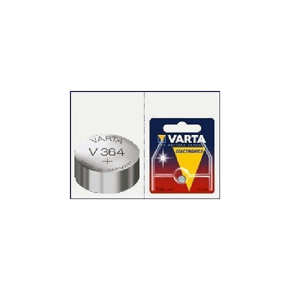 Pile Bouton À L'oxyde D'argent Varta V 364