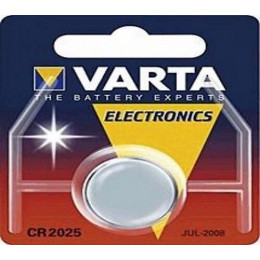 Pile Bouton Lithium Cr2025 Varta 6025