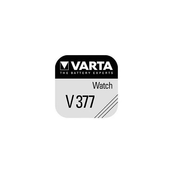Pile Bouton Oxyde D'argent Varta V 377