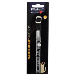 Vitakraft Collier En Pvc - Gris Reflechissant - Pour Chat
