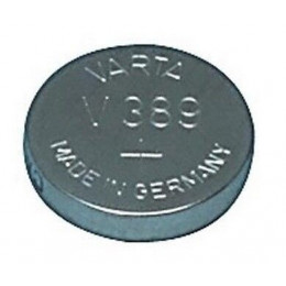Pile Bouton Oxyde D'argent Varta V 389