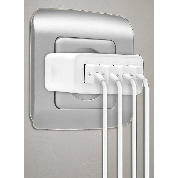 Chargeur Secteur Akashi Alt 4 Usbac 5 Awh