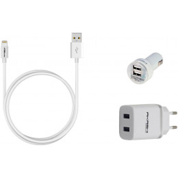 Chargeur Universelle + Allume Cigare G K I P Altptc 2 Usb 8 Px