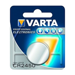 Pile Bouton Varta Cr 2450