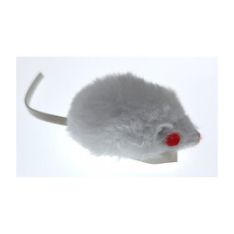 4 Souris Poils Ras 5 Cm  Jouet Pour Chat. - Animallparadise - Ap-0005