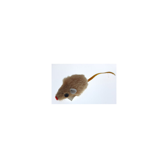 4 Souris Poils Ras 5 Cm  Jouet Pour Chat. - Animallparadise - Ap-0005