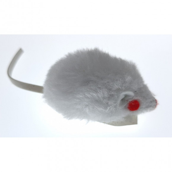 4 Souris Poils Ras 5 Cm  Jouet Pour Chat. - Animallparadise - Ap-0005
