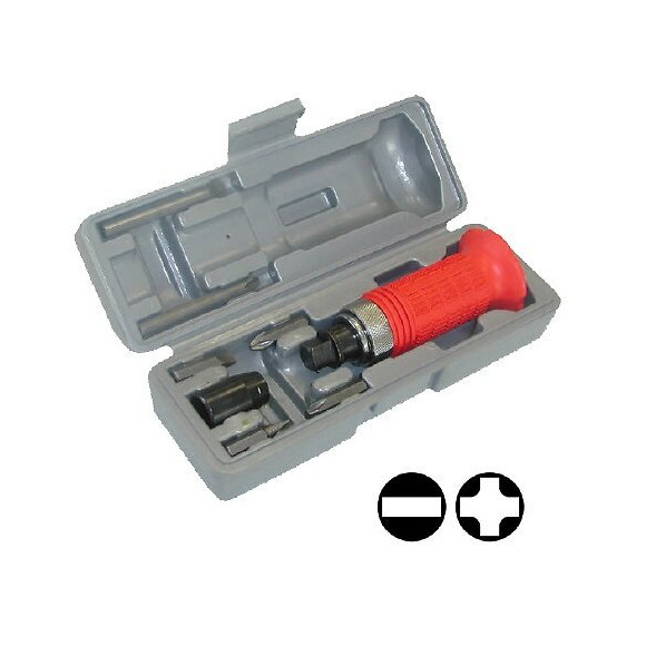 Coffret Tournevis À Frapper 6 Embouts