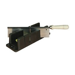 Boîte À Onglet Plastique + Scie À Dos