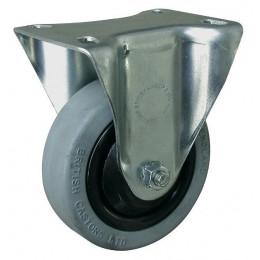 Roulette Fixe Sans Frein (platine 105 X 85 Mm)