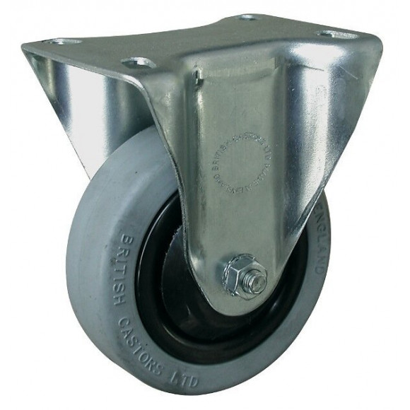 Roulette Fixe Sans Frein (platine 105 X 85 Mm)