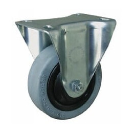 Roulette Pivotante Sans Frein (platine 100 X 80 Mm)