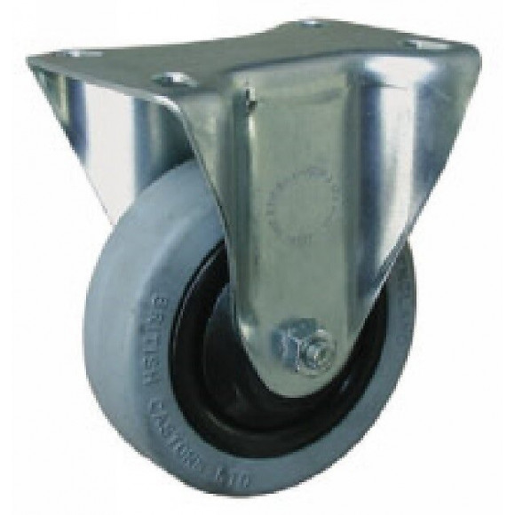 Roulette Pivotante Sans Frein (platine 100 X 80 Mm)