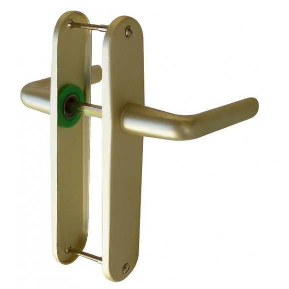 Poignée Champagne À Bec De Cane + Condamnation Clé