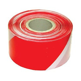 Ruban Signalisation Blanc/rouge 200m