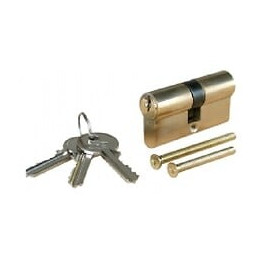 Cylindre Laiton 30 X 40 Mm - 3 Clés
