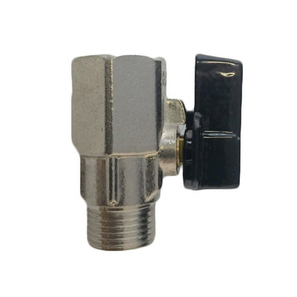 Vanne À Sphère Sablée 3/8 Mm En Métal