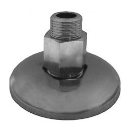 Mamelon Égal Laiton Mâle-mâle À Visser 1/2x1/2 Chrome