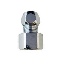 Mamelon Égal Laiton Mâle-mâle À Visser 3/8 Mx 1 / 2f X 10 En Laiton