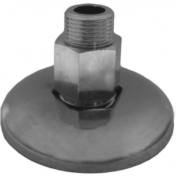 Mamelon Égal Laiton Mâle-mâle À Visser 1/2x1/2 Chrome