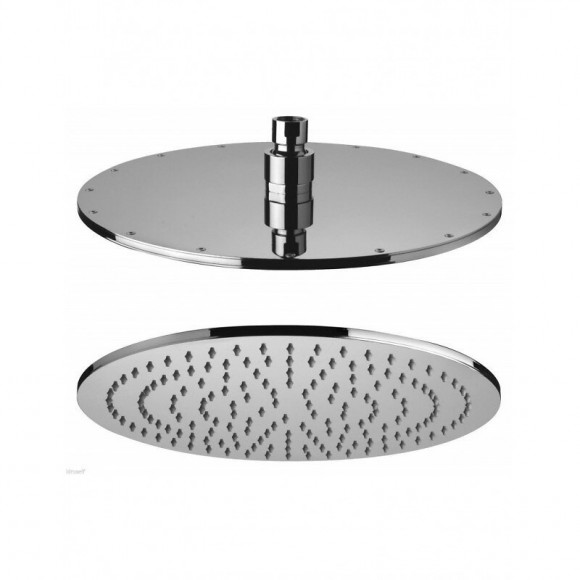 Ensemble De Douche Avec Bras De Douche De 40 Cm Et Pomme De Douche De 40 Cm, Tous En Laiton Épais