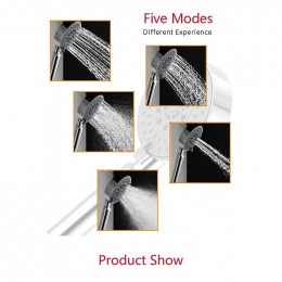 Douche Douchette À Main Avec 5 Jets