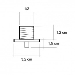 Pulvérisateur En Laiton De Nébuliseur Latéral