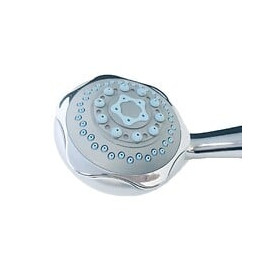 Douchette Chromée Anticalcaire Douche Hydromassante À 3 Jets, Ergonomique